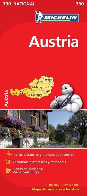 AUSTRIA MAPA NATIONAL | 9782067171756 | VARIOS AUTORES | Llibreria L'Odissea - Libreria Online de Vilafranca del Penedès - Comprar libros