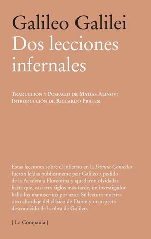 DOS LECCIONES INFERNALES | 9788483931707 | GALILEI, GALILEO | Llibreria L'Odissea - Libreria Online de Vilafranca del Penedès - Comprar libros