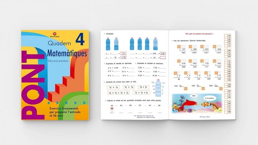PONT MATEMÀTIQUES 4T PRIMÀRIA | 9788478873685 | VV. AA | Llibreria L'Odissea - Libreria Online de Vilafranca del Penedès - Comprar libros