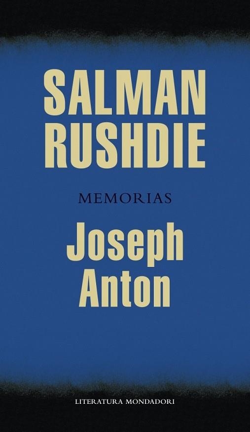 JOSEPH ANTON | 9788439725855 | RUSHDIE, SALMAN | Llibreria Online de Vilafranca del Penedès | Comprar llibres en català