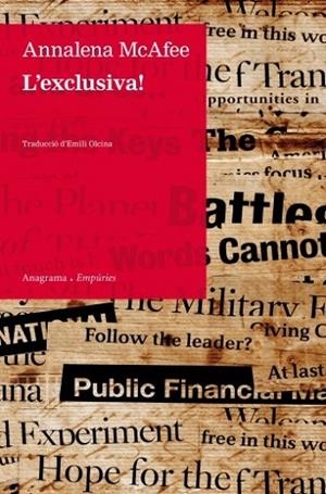 L'EXCLUSIVA | 9788497878012 | MCAFEE, ANNALENA | Llibreria Online de Vilafranca del Penedès | Comprar llibres en català
