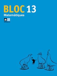 QUADERN BLOC MATEMATIQUES 13 | 9788441218086 | AA. VV. | Llibreria L'Odissea - Libreria Online de Vilafranca del Penedès - Comprar libros
