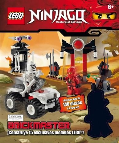 BRICKMASTER LEGO NINJAGO  | 9788448833565 | AAVV | Llibreria L'Odissea - Libreria Online de Vilafranca del Penedès - Comprar libros