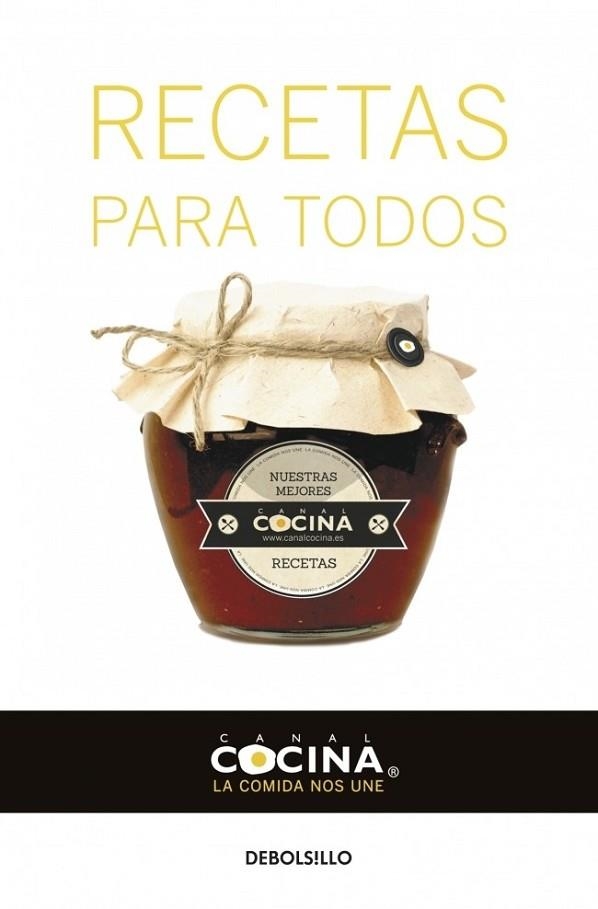 RECETAS PARA TODOS | 9788490322666 | CANAL COCINA | Llibreria L'Odissea - Libreria Online de Vilafranca del Penedès - Comprar libros