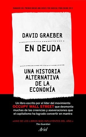 EN DEUDA | 9788434404892 | GRAEBER, DAVID | Llibreria Online de Vilafranca del Penedès | Comprar llibres en català