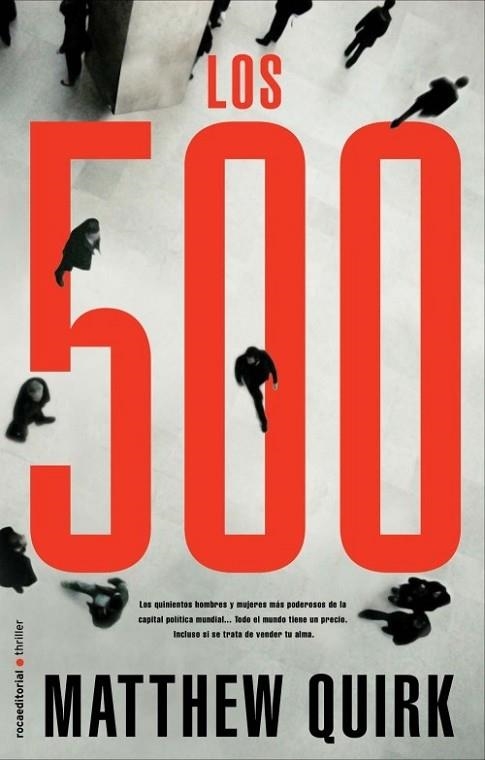LOS 500 | 9788499184654 | QUIRK, MATTHEW | Llibreria L'Odissea - Libreria Online de Vilafranca del Penedès - Comprar libros