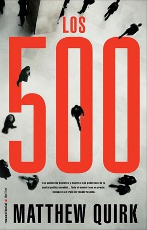 LOS 500 | 9788499184654 | QUIRK, MATTHEW | Llibreria L'Odissea - Libreria Online de Vilafranca del Penedès - Comprar libros