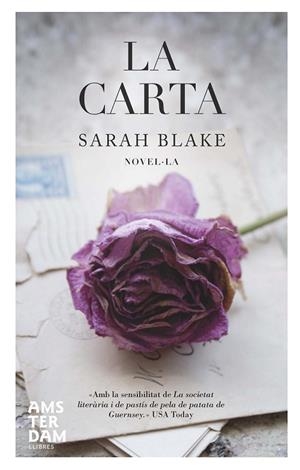 LA CARTA | 9788492941193 | BLAKE, SARAH | Llibreria L'Odissea - Libreria Online de Vilafranca del Penedès - Comprar libros