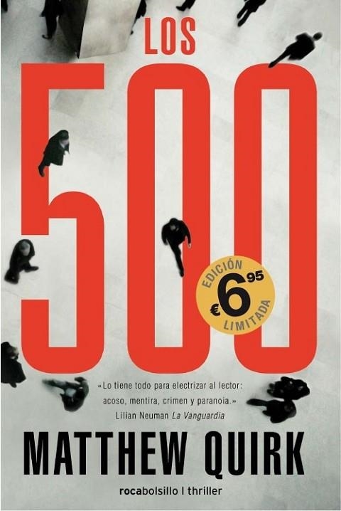LOS 500 | 9788492833375 | QUIRK, MATTHEW | Llibreria L'Odissea - Libreria Online de Vilafranca del Penedès - Comprar libros
