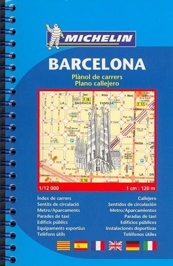 BARCELONA PLANO ESPIRAL CALLEJERO | 9782067127814 | AA.VV | Llibreria L'Odissea - Libreria Online de Vilafranca del Penedès - Comprar libros