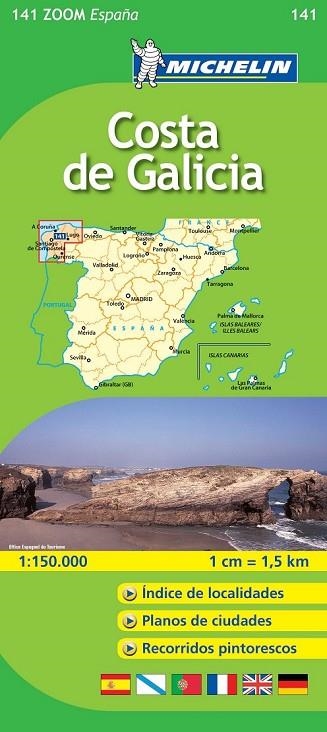 COSTA DE GALICIA MAPA ZOOM ESPAÑA 2010 | 9782067140608 | AA.VV | Llibreria L'Odissea - Libreria Online de Vilafranca del Penedès - Comprar libros