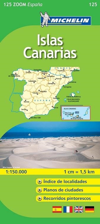 ISLAS CANARIAS MAPA ZOOM ESPAÑA 2010 | 9782067142725 | AA.VV | Llibreria L'Odissea - Libreria Online de Vilafranca del Penedès - Comprar libros