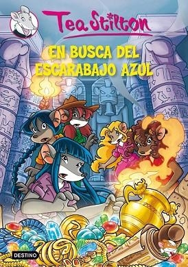 EN BUSCA DEL ESCARABAJO AZUL | 9788408111559 | STILTON, TEA | Llibreria Online de Vilafranca del Penedès | Comprar llibres en català