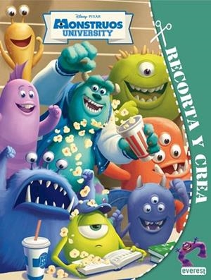 MONSTRUOS UNIVERSITY RECORTA Y CREA | 9788444169460 | AA. VV. | Llibreria Online de Vilafranca del Penedès | Comprar llibres en català