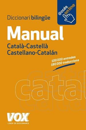 DICCIONARI BILINGUE MANUAL CATALA CASTELLA CASTELLANO CATALA | 9788499740645 | AA. VV. | Llibreria Online de Vilafranca del Penedès | Comprar llibres en català