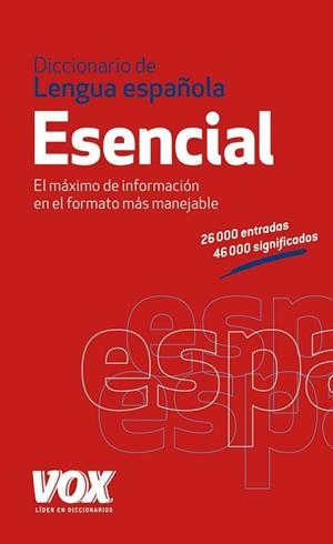 DICCIONARIO ESENCIAL DE LA LENGUA ESPAÑOLA | 9788499740331 | - | Llibreria L'Odissea - Libreria Online de Vilafranca del Penedès - Comprar libros