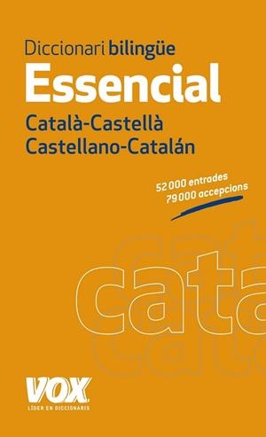 DICCIONARI BILINGUE ESSENCIAL CASTELLANO - CATALÁN / CATALÀ - CASTELLÀ | 9788499740461 | AA. VV. | Llibreria L'Odissea - Libreria Online de Vilafranca del Penedès - Comprar libros