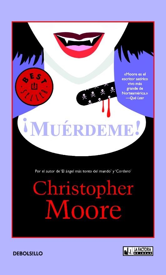 MUÉRDEME! | 9788490181225 | MOORE, CHRISTOPHER | Llibreria L'Odissea - Libreria Online de Vilafranca del Penedès - Comprar libros