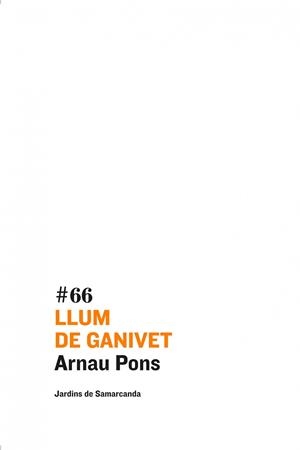 LLUM DE GANIVET | 9788497664530 | PONS, ARNAU | Llibreria Online de Vilafranca del Penedès | Comprar llibres en català