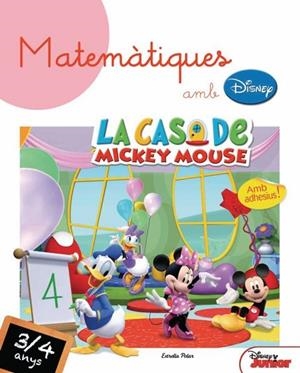 MATEMATIQUES AMB DISNEY 3/4 ANYS | 9788499324722 | AA.VV | Llibreria L'Odissea - Libreria Online de Vilafranca del Penedès - Comprar libros