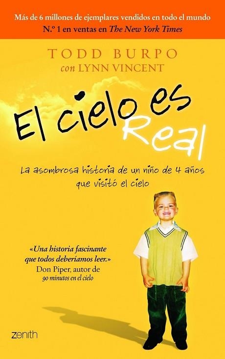 EL CIELO ES REAL | 9788408005834 | TODD BURPO/LYNN VINCENT | Llibreria L'Odissea - Libreria Online de Vilafranca del Penedès - Comprar libros