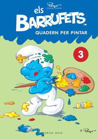 ELS BARRUFETS QUADERN PER PINTAR 3 | 9788415267065 | CULLIFORD "PEYO", PIERRE | Llibreria L'Odissea - Libreria Online de Vilafranca del Penedès - Comprar libros