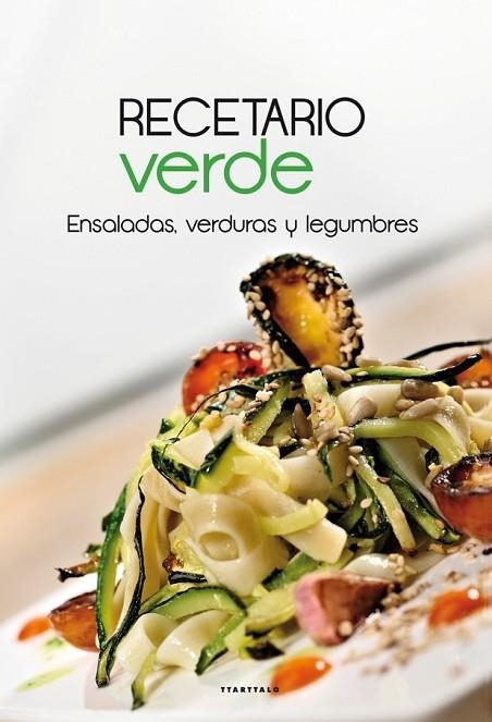 RECETARIO VERDE | 9788498434385 | AA. VV. | Llibreria L'Odissea - Libreria Online de Vilafranca del Penedès - Comprar libros