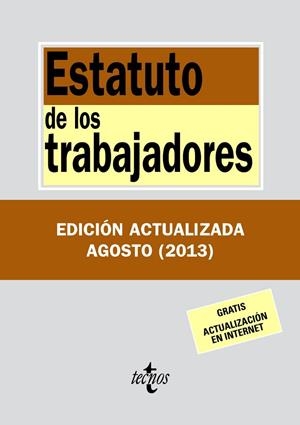 ESTATUTO DE LOS TRABAJADORES | 9788430958719 | AA. VV. | Llibreria L'Odissea - Libreria Online de Vilafranca del Penedès - Comprar libros