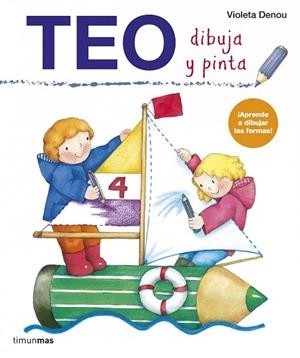 TEO DIBUJA Y PINTA | 9788408117919 | DENOU, VIOLETA | Llibreria Online de Vilafranca del Penedès | Comprar llibres en català
