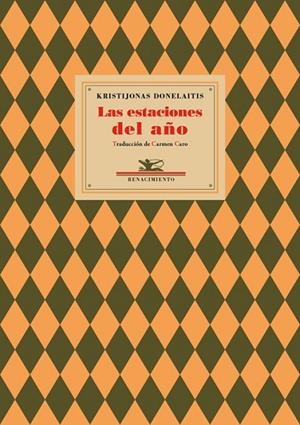 LAS ESTACIONES DEL AÑO | 9788484727880 | DONELAITIS, KRISTIJONAS | Llibreria L'Odissea - Libreria Online de Vilafranca del Penedès - Comprar libros