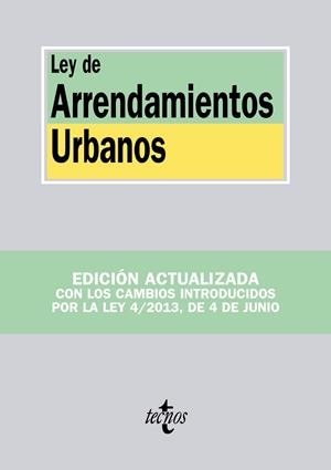 LEY DE ARRENDAMIENTOS URBANOS | 9788430959617 | AA. VV. | Llibreria L'Odissea - Libreria Online de Vilafranca del Penedès - Comprar libros