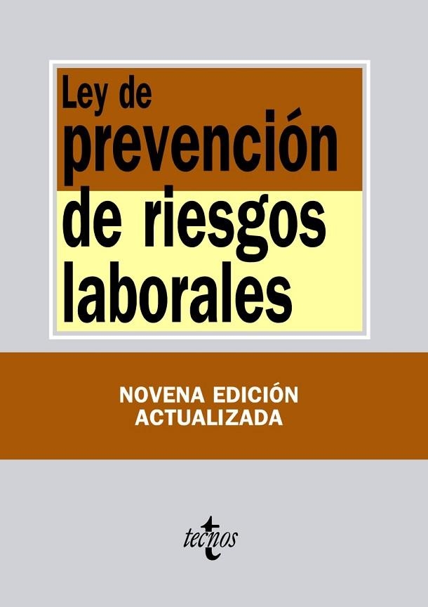 LEY DE PREVENCIÓN DE RIESGOS LABORALES 2013 | 9788430959501 | EDITORIAL TECNOS | Llibreria L'Odissea - Libreria Online de Vilafranca del Penedès - Comprar libros
