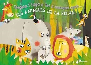 LLEGEIX I JUGA A FET A AMAGAR AMB ELS ANIMALS DE LA SELVA | 9788499064550 | POITIER, ANTOINE | Llibreria Online de Vilafranca del Penedès | Comprar llibres en català