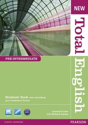 NEW TOTAL ENGLISH PRE-INTERMEDIATE STUDENT'S BOOK | 9781408267202 | HALL, DIANE/Y OTROS | Llibreria L'Odissea - Libreria Online de Vilafranca del Penedès - Comprar libros