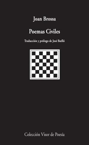 POEMAS CIVILES | 9788475222486 | BROSSA, JOAN | Llibreria Online de Vilafranca del Penedès | Comprar llibres en català