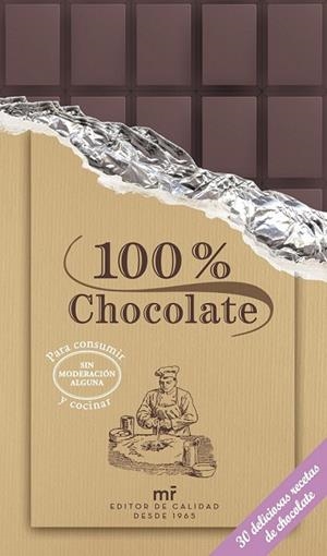 100 % CHOCOLATE | 9788427039957 | AA. VV. | Llibreria L'Odissea - Libreria Online de Vilafranca del Penedès - Comprar libros