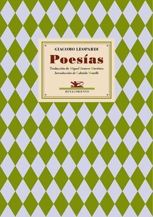 POESÍAS | 9788484728238 | LEOPARDI, GIACOMO | Llibreria Online de Vilafranca del Penedès | Comprar llibres en català