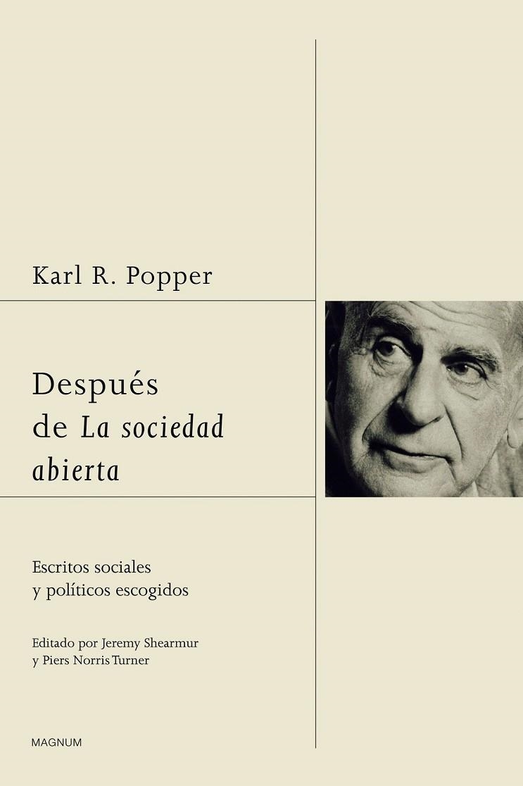 DESPUÉS DE LA SOCIEDAD ABIERTA | 9788449329814 | POPPER, KARL R. | Llibreria L'Odissea - Libreria Online de Vilafranca del Penedès - Comprar libros