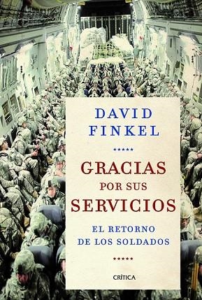 GRACIAS POR SUS SERVICIOS | 9788498926545 | FINKEL, DAVID | Llibreria L'Odissea - Libreria Online de Vilafranca del Penedès - Comprar libros