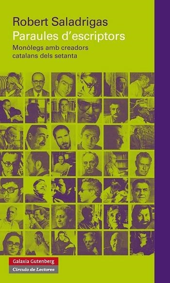 PARAULES D'ESCRIPTORS | 9788415863793 | SALADRIGAS, ROBERT | Llibreria L'Odissea - Libreria Online de Vilafranca del Penedès - Comprar libros