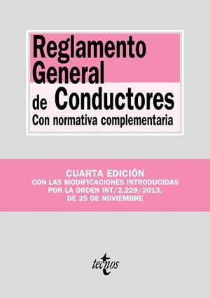 REGLAMENTO GENERAL DE CONDUCTORES | 9788430961481 | AA. VV. | Llibreria L'Odissea - Libreria Online de Vilafranca del Penedès - Comprar libros