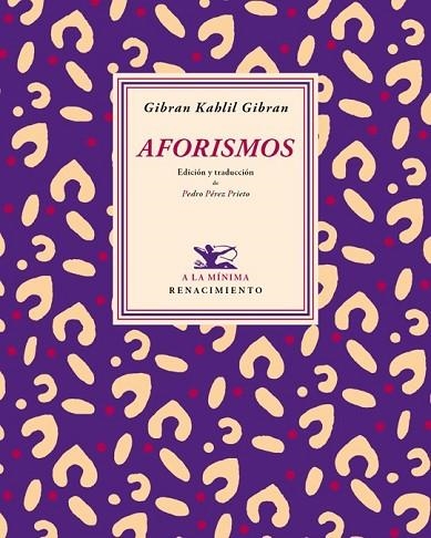 AFORISMOS | 9788484728634 | GIBRAN, GIBRAN KAHLIL | Llibreria L'Odissea - Libreria Online de Vilafranca del Penedès - Comprar libros
