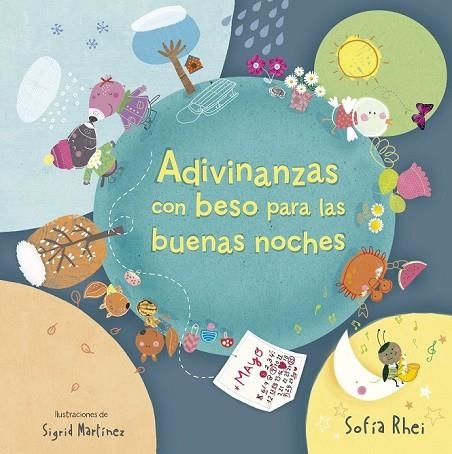 ADIVINANZAS CON BESO PARA LAS BUENAS NOCHES | 9788420416625 | RHEI, SOFÍA / MARTINEZ PEÑA, SIGRID | Llibreria L'Odissea - Libreria Online de Vilafranca del Penedès - Comprar libros