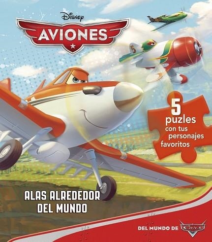 AVIONES ALAS ALREDEDOR DEL MUNDO 5 PUZLES | 9788499515250 | DISNEY | Llibreria L'Odissea - Libreria Online de Vilafranca del Penedès - Comprar libros