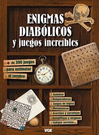 ENIGMAS DIABÓLICOS Y JUEGOS INCREÍBLES | 9788499741499 | LAROUSSE EDITORIAL | Llibreria Online de Vilafranca del Penedès | Comprar llibres en català