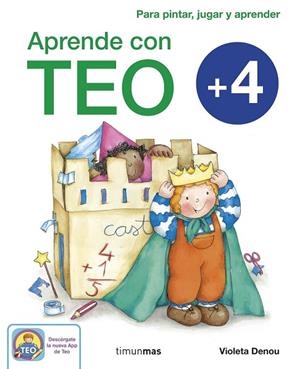APRENDE CON TEO + 4 | 9788408125426 | DENOU, VIOLETA | Llibreria Online de Vilafranca del Penedès | Comprar llibres en català