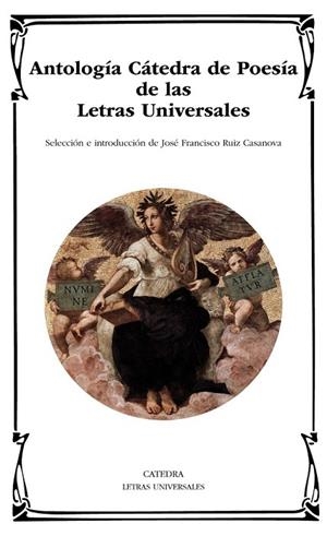 ANTOLOGÍA CÁTEDRA DE POESÍA DE LAS LETRAS UNIVERSALES | 9788437632964 | VARIOS AUTORES | Llibreria Online de Vilafranca del Penedès | Comprar llibres en català