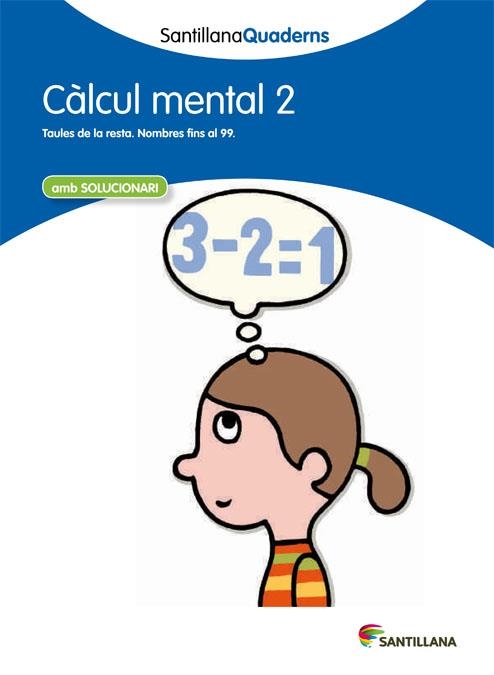 CÀLCUL MENTAL 2 TAULES DE LA RESTA NOMBRES FINS AL 99 | 9788468013770 | AA. VV. | Llibreria L'Odissea - Libreria Online de Vilafranca del Penedès - Comprar libros