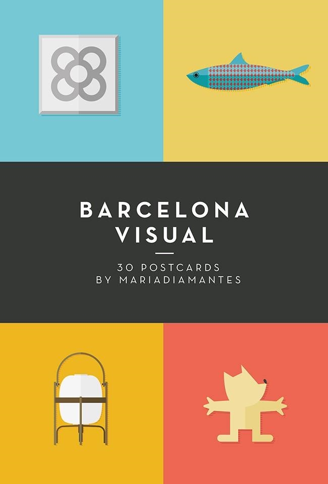BARCELONA VISUAL 30 POSTCARDS | 9788415888871 | MARIADIAMANTES | Llibreria L'Odissea - Libreria Online de Vilafranca del Penedès - Comprar libros