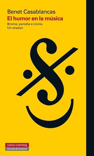 EL HUMOR EN LA MÚSICA. BROMA, PARODIA E IRONÍA | 9788415863984 | CASABLANCAS DOMINGO, BENET | Llibreria L'Odissea - Libreria Online de Vilafranca del Penedès - Comprar libros